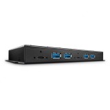 HUB industrial cu 4 x USB 3.1 Gen2-A + 3 x USB type C, Lindy L43275