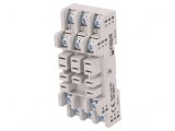 Stativ pe panou pentru șină DIN 16A 250VAC GUC11S-V0