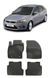 Cumpara ieftin Set Covorase Auto din cauciuc Tavita Premium 3D Ford Focus (2004-2011), FROGRUM