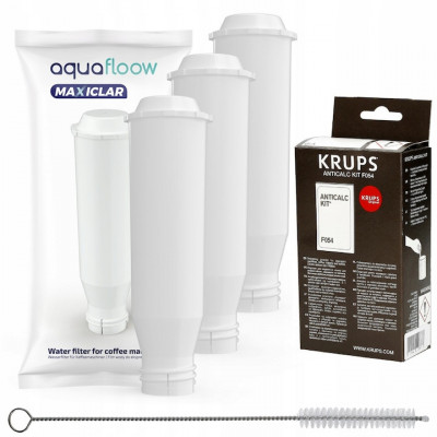 Kit intretinere espressor, Aquafloow, Compatibil cu Krups, 5 piese foto