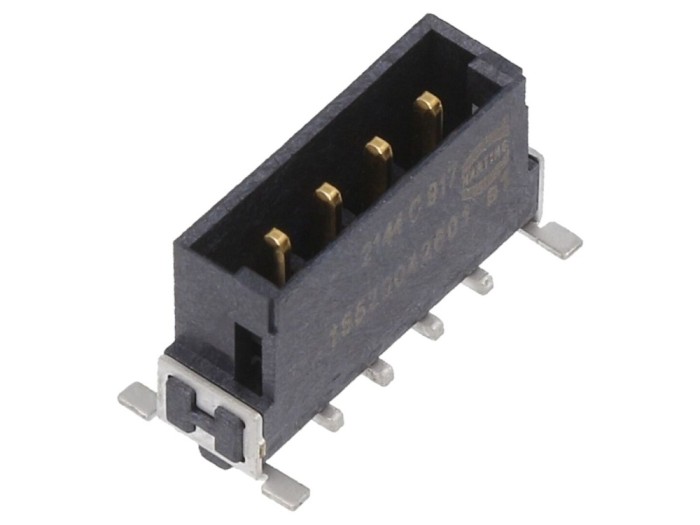 Conector PCB-PCB 4 pini 2,54mm