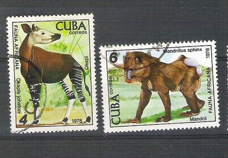 Cuba 1978 Animals, used A.103