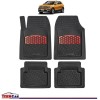 Covorase Auto TeamCar&reg; Tavita Compatibile Volkswagen T-Cross C11 2018&ndash;2025) Red, Cauciuc