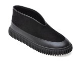 Pantofi GRYXX negri, 208616, din piele intoarsa