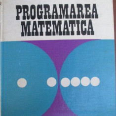 Programarea matematica-Gh.Mihoc, Anton Stefanescu