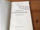 Preot Constantin Galeriu - Jertfa si Rascumparare, Teza Doctorat 1973, Dedicatie Autograf, Editie Princeps