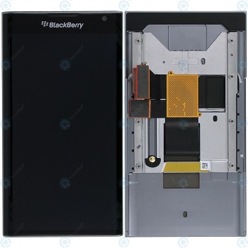 Capac frontal modul Blackberry Priv Display + LCD + digitizer negru foto