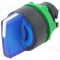 Comutator rotativ 22mm albastru LED IP66 Schneider Electric