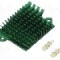 Radiator extrudat, aluminiu, 41mm x 45mm, verde, Advanced Thermal Solutions - ATS-1041-C1-R0