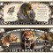!!! SUA = FANTASY NOTE (TJ6) = TIGRUL CU DINTI SABIE , SMILODON - 2014 - UNC