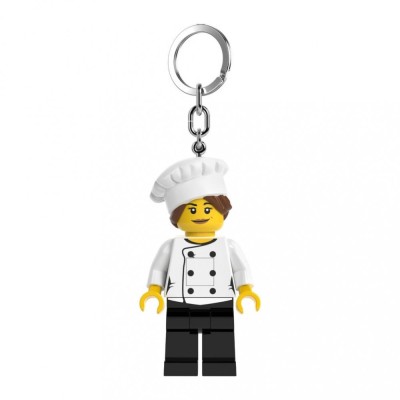Breloc LEGO cu LED - Bucătar foto