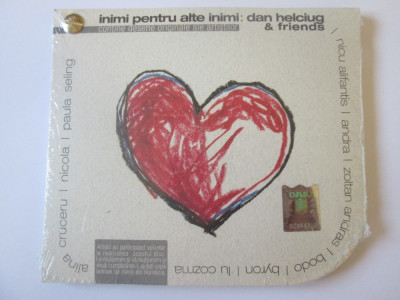 Raritate! CD sigilat Dan Helciug &amp;amp; friends cu desene originale artisti 2010 foto