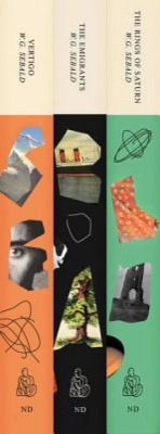 Three Book Sebald Set: The Emigrants, the Rings of Saturn, and Vertigo foto