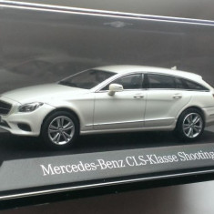 Macheta Mercedes CLS Shooting Brake 2014 X218 Facelift Alb - Norev 1/43