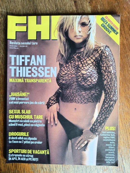 Revista FHM Iulie / 2001 / C1P