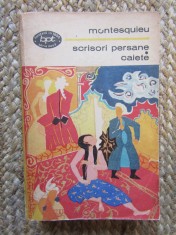 SCRISORI PERSANE. CAIETE-MONTESQUIEU