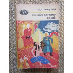 SCRISORI PERSANE. CAIETE-MONTESQUIEU