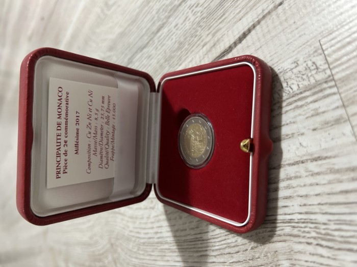 MONACO - 2&euro; COMEMORATIV 2017 BICENTENAR CARABINIERI