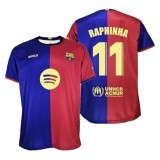 FC Barcelona tricou de fotbal replica 24/25 Home Raphinha - XL