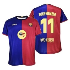 FC Barcelona tricou de fotbal replica 24/25 Home Raphinha - XL