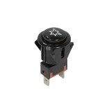 Buton Unipolar Rotund cu Simbol Sc&acirc;nteie Compatibil Plite/Aragazuri OEM