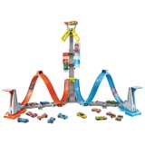 Set de joaca Hot Wheels Action - Pista Campionilor, Loop &amp;amp; Launch, Mattel