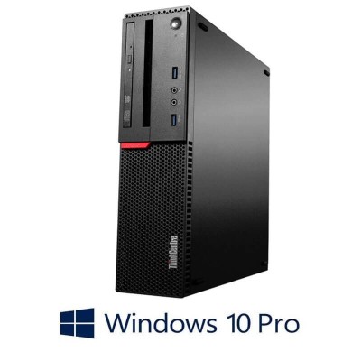 Calculatoare Lenovo ThinkCentre M700 SFF, Quad Core i5-6400, 8GB, Win 10 Pro foto