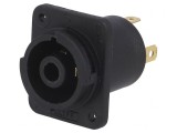 Conector circular 4.8mm lipire CLIFFCON 20A 4 pini