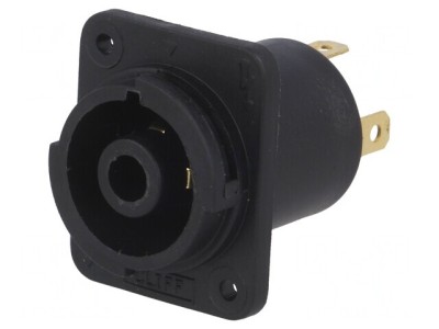 Conector circular 4.8mm lipire CLIFFCON 20A 4 pini foto