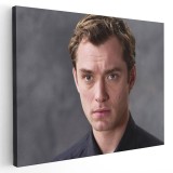 Tablou Jude Law actor 2096 Tablou canvas pe panza CU RAMA 80x120 cm