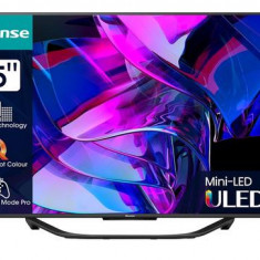Televizor Mini-LED ULED Hisense 139 cm (55inch) 55U7KQ, Ultra HD 4K, Smart Tv, WiFi, CI+