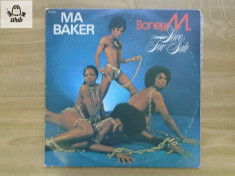 Boney M Love for Sale disc vinil Israel 1977 foto