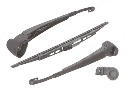 Brat stergator luneta Seat Ibiza (6k), 5.1993-08.1999 , spate, cu lamela stergator de 350 mm, ; specific foto