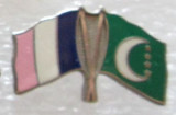 Insigna, pin - drapele pentru identificat