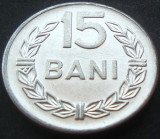 Moneda 15 BANI - RS ROMANIA, anul 1975 *cod 1617 A