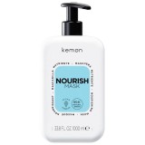 Kemon, Nourish Nourishing, Mască cremă pentru tratamentul părului, Hidratant, 1000 ml