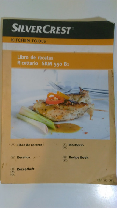 Kitchen Tools (carte de bucate in spaniola, full color) (5+1)5