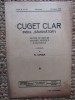 Revista - Cuget Clar - Noul Semanator - condusa de N. Iorga - ANUL II NR. 27 13 IANUARIE 1938