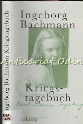 Jurnal De Razboi - Ingeborg Bachmann - Cu Scrisori De La Jack Hamesh foto