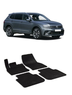 Covorase auto cauciuc dedicate VW TIGUAN ALLSPACE (2017-2021) foto