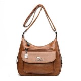 Cumpara ieftin Geanta dama Raissa GT987, model maro