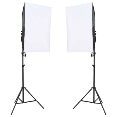 vidaXL Lumină profesională de studio, 2 buc., 40x60 cm foto