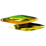 Lingurita Oscilanta Jackall Tricoroll, culoare Green Gold Ayu, 7.4cm, 19g