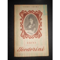 Viorel Cosma - Cantareata Elena Teodorini. Schita monografica (1962)
