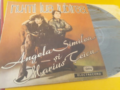 VINIL ANGELA SIMILEA/MARIUS TEICU-NU-MI LUA IUBIREA EDE 03130 DISC STARE FB foto