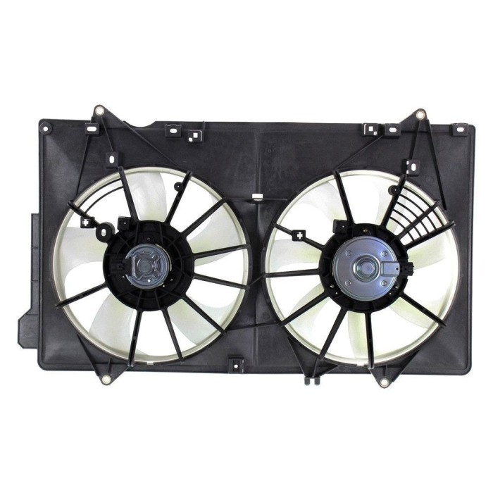 GMV radiator electroventilator Mazda Cx-5 (Ke), 09.2012-, Motorizare 2.0 118/121kw Benzina, tip climatizare cu AC, dimensiune 335/335mm, 2+2 pini, fa