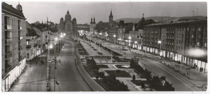 1965 - Targu Mures, piata Trandafirilor (jud. Mures)