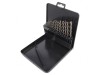 Set de Burghie Metal HSS-E Cobalt 19 Buc.