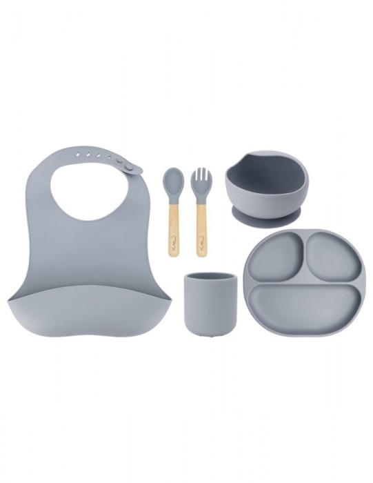 Set pentru diversificare din silicon, momi ami - grey