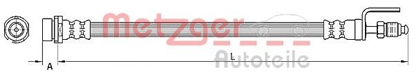 Conducta / cablu frana FORD TRANSIT caroserie (2006 - 2014) METZGER 4110801
